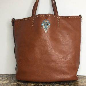 🌟SOLD🌟 Tan Leather Tote